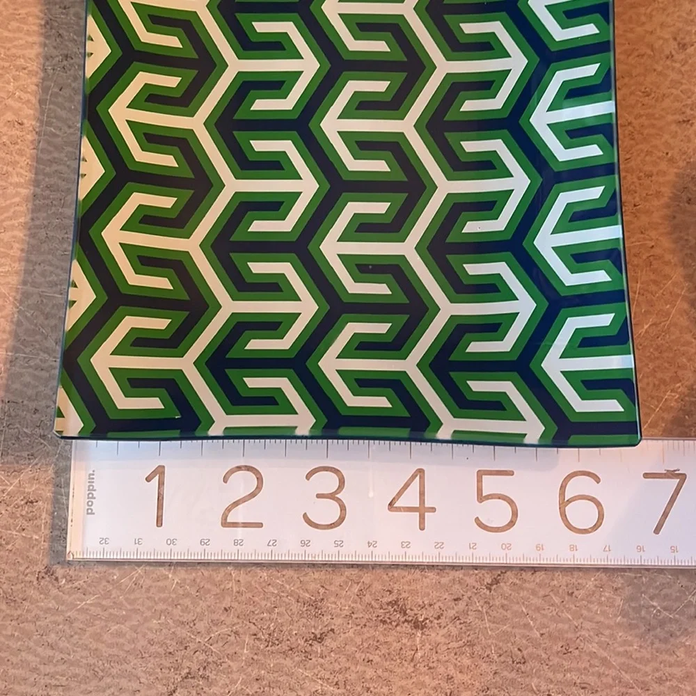 Jonathan Adler Jaiper Arrow Large Glass Tray